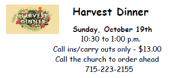 Harvest Dinner